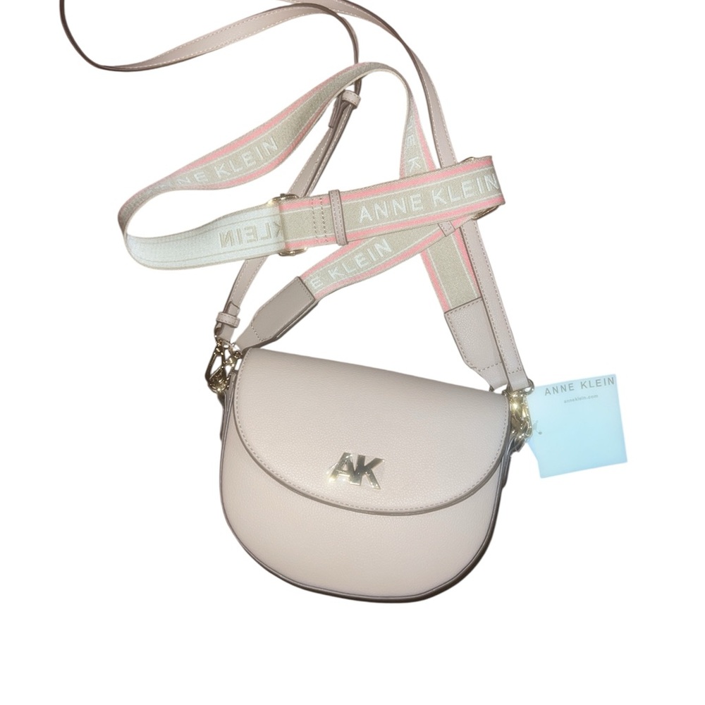 Anne Klein Cream Crossbody Bag